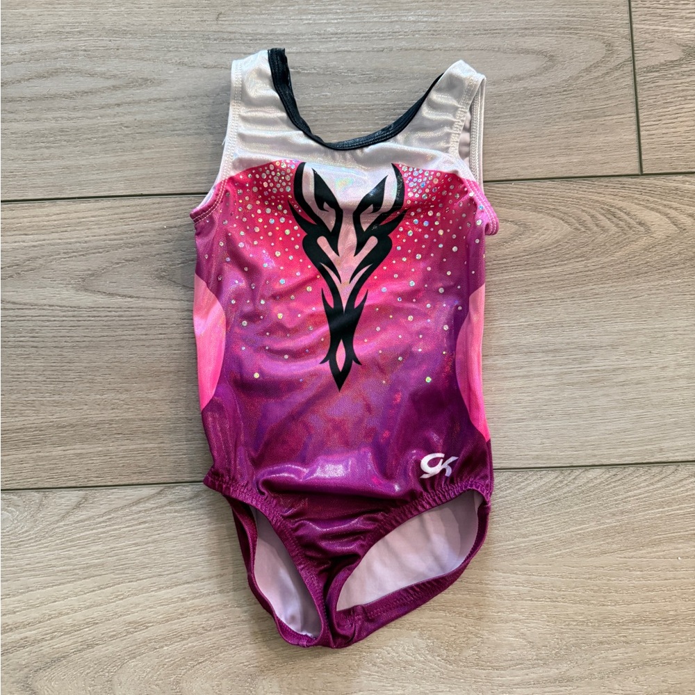 GK Pink and Purple Kids Leotard